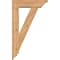 Ekena Millwork Traditional Traditional Smooth Bracket w/ Offset Brace, Western Red Cedar, 5 1/2"W x 18"D x 30"H BKT0604X18X30TRA01SWR - alternate 3